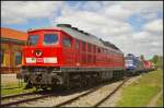 DB Schenker 232 347-5 in Magdeburg Neustadt, 10.05.2015    Zu Gast beim Familienfest der Eisenbahnfreunde Magdeburg e.V.