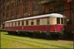 DR 195 603-6 / VS 145 014 Bwiq in Magdeburg Neustadt, 10.05.2015    Der Steuerwagen wurde 1934 bei WUMAG in Görlitz gebaut und an die DR ausgeliefert.