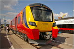 InnoTrans 2016 in Berlin: Class 707 von South West Trains (SWT), hergestellt von Siemens Mobility auf Basis des Desiro City, wurde auf der Messe als dreiteiliger Triebzug vorgestellt.