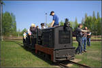 Beim Frühjahrsfest der Berliner Eisenbahnfreunde e.V.