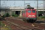 DB 110 231-8 solo unterwegs - Ein spezieller Gru an den Tf! (DB Regio Oberbayern, gesichtet Berlin Schnefeld 22.08.2009 - Update: In Dortmund Bbf 24.09.2010 z, Verschrottet Bender 18.01.2011)