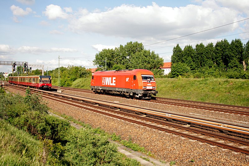 WLE 22 (92 80 1223 056-3 D-WLE) Lz (Berlin Bornholmer Str, 12.05.2009).